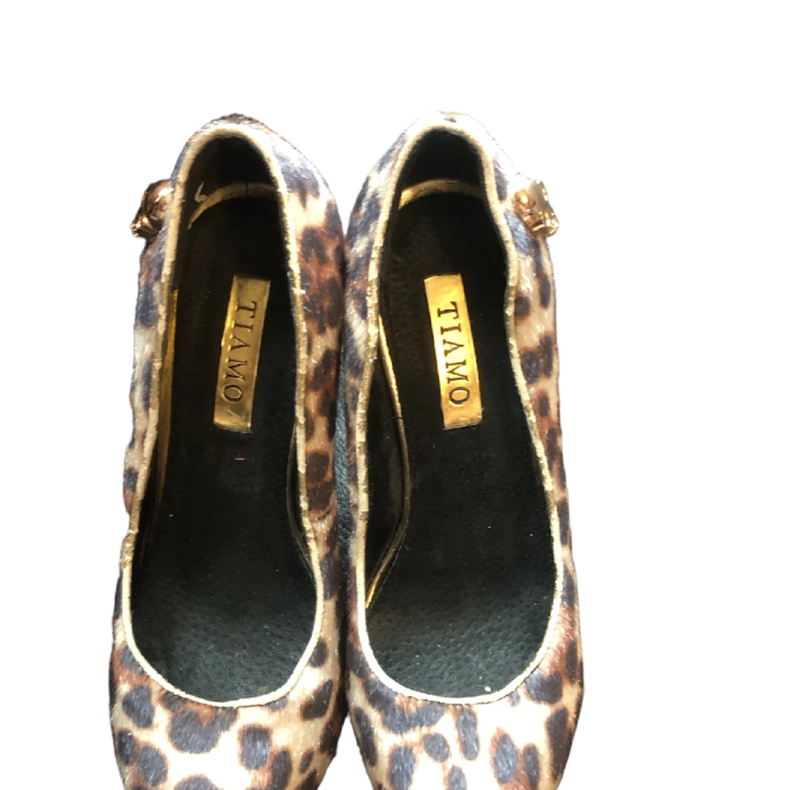 2000s leopard klackar  - 90