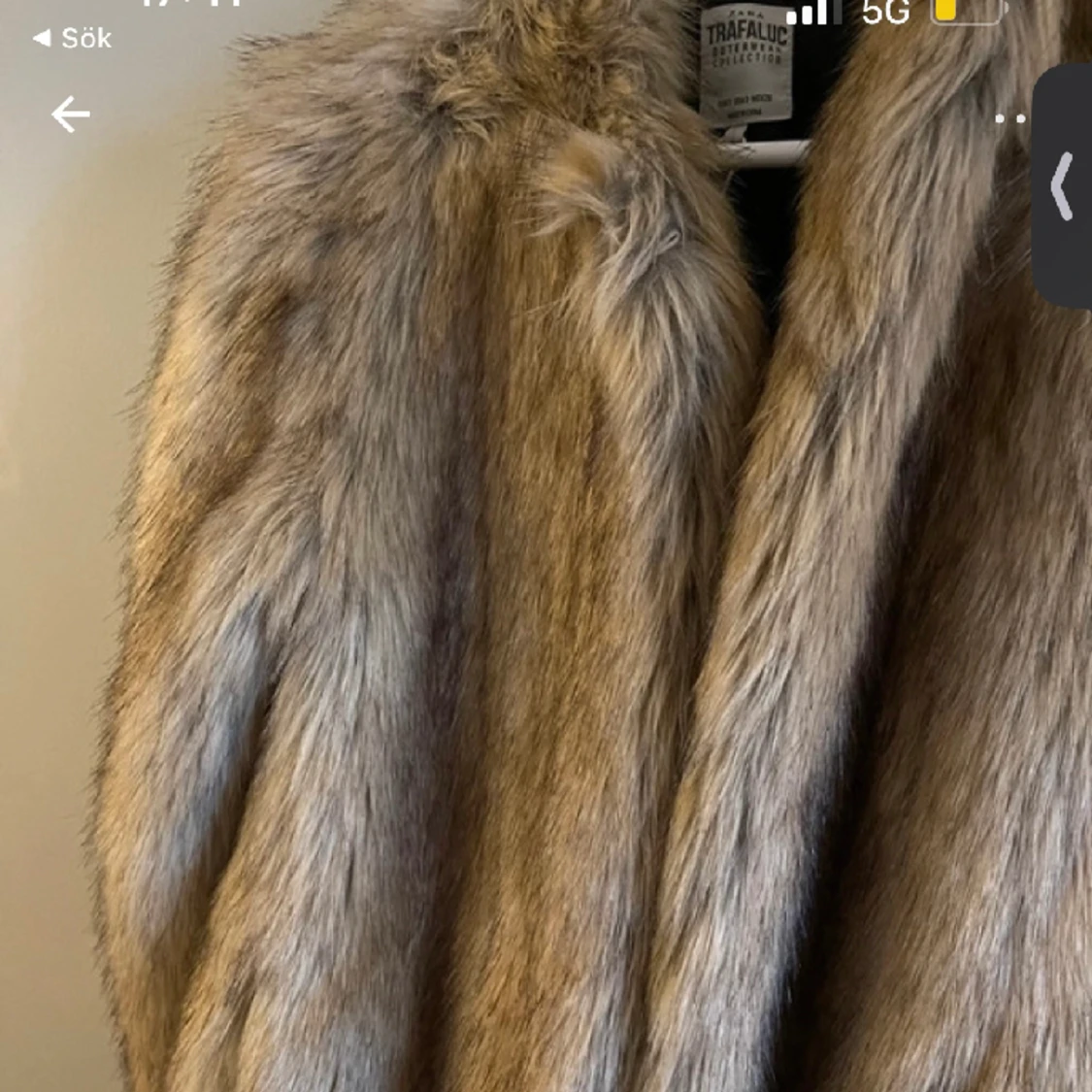 Fuskpäls jacka - 90