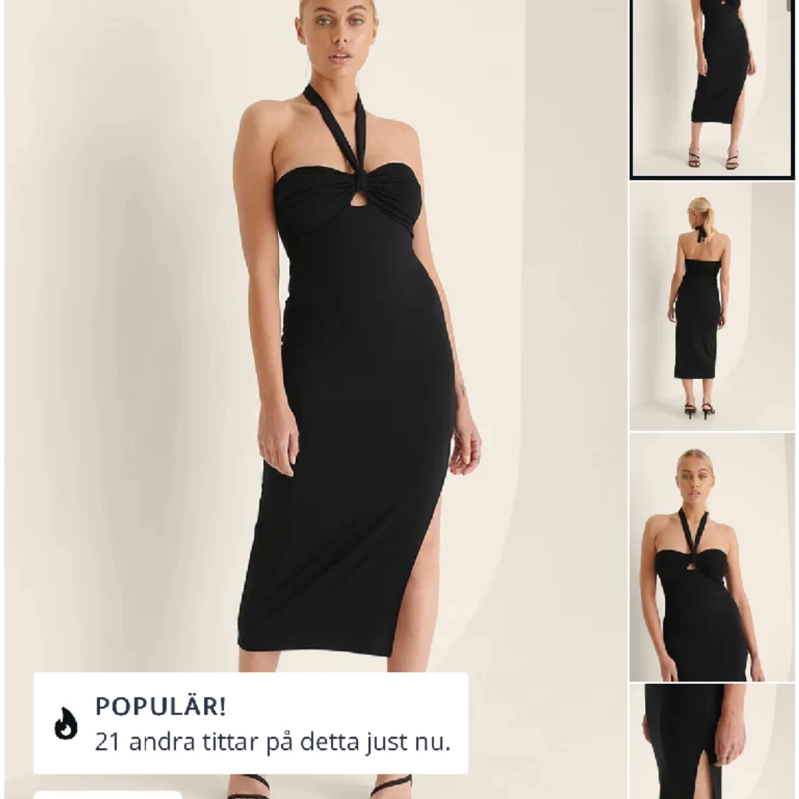 Aldrig använd klänning från NAKD