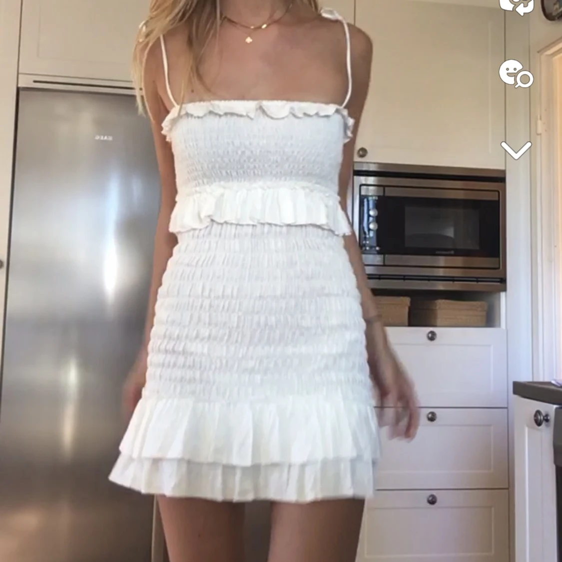 Klänning 100% linne