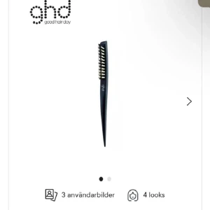GHD hårborste  - Jättefin och effektiv borste ifrån GHD, kan användas för att göra samma frisyrer eller tupera håret ❤️ Aldrig Använd ❤️ Nypris ligger runt på 259 kr om inte mer 💕 Skick - 10/10