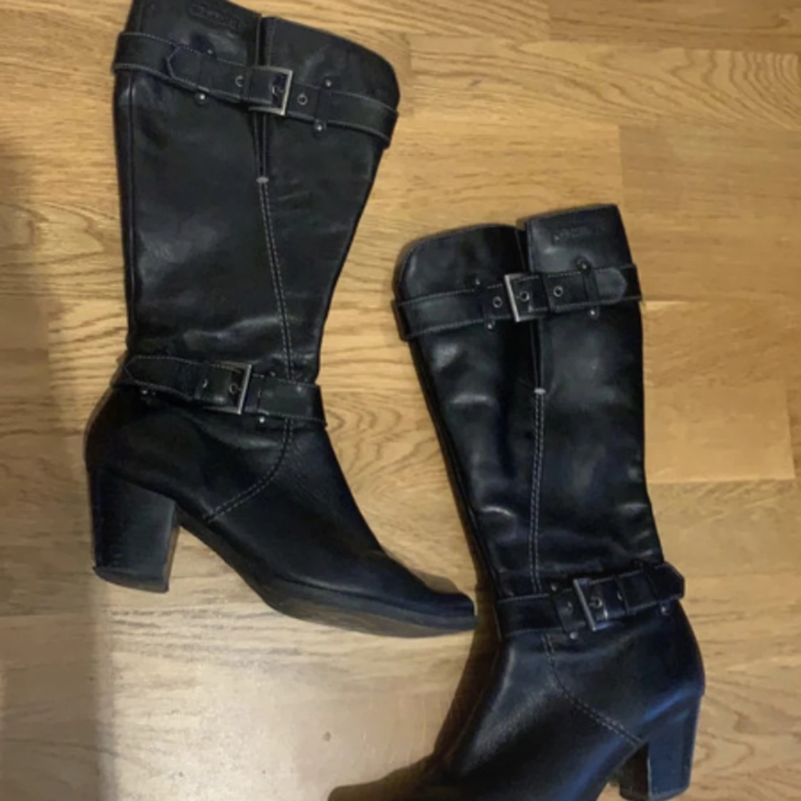 Svarta snygga boots - 90