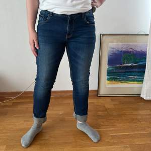 Ett par använda jeans men inga defekter  Märke är Labindustries