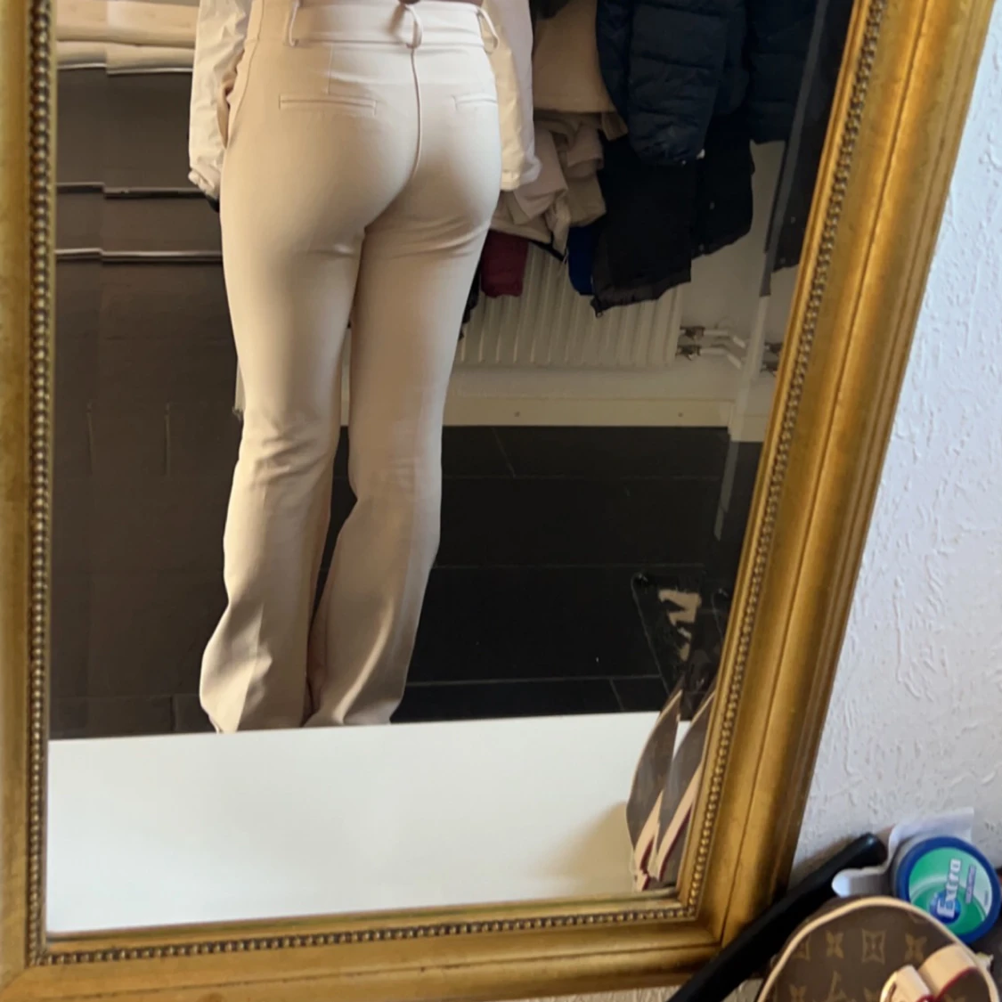 Lågmidjade kostymbyxor  - 91