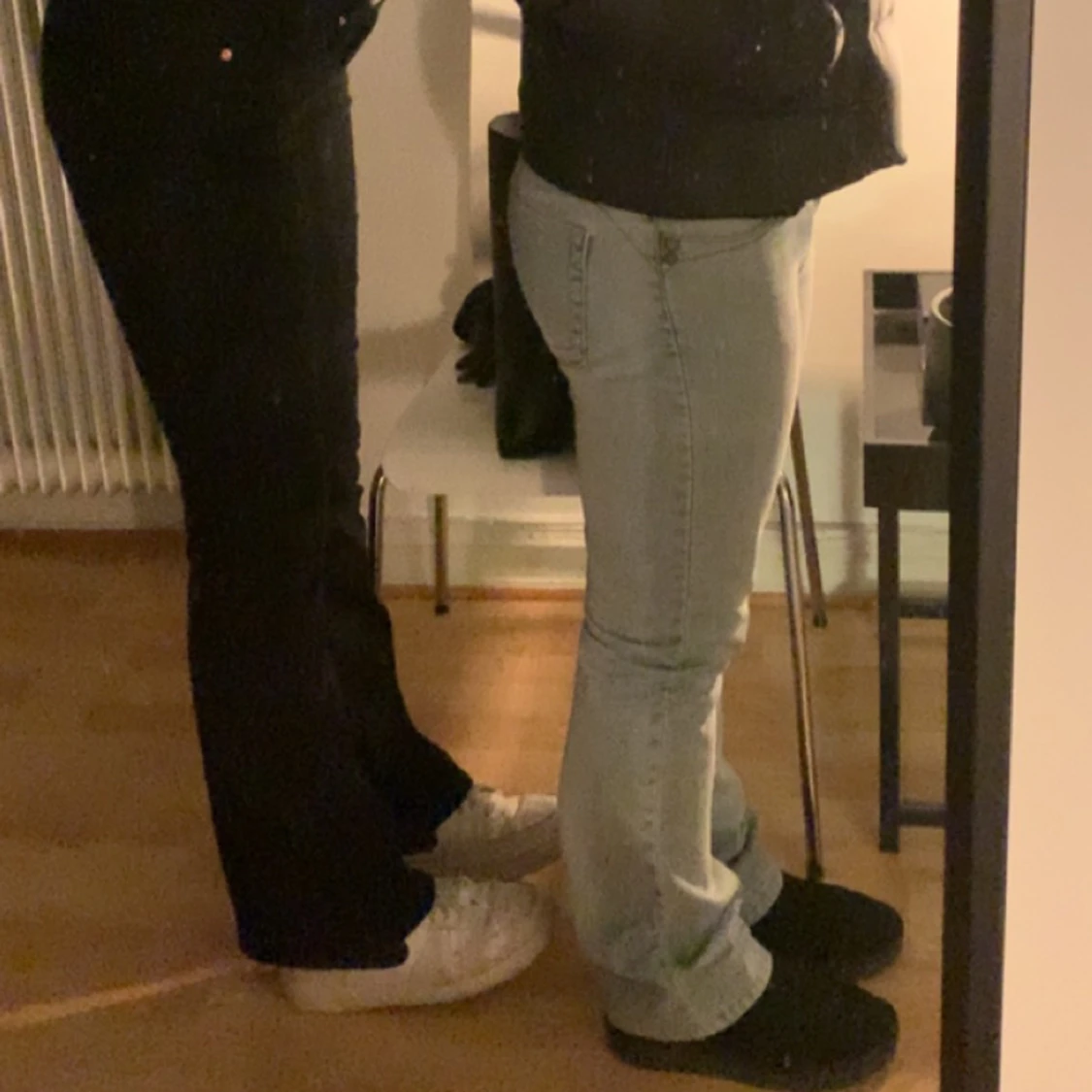 Lågmidjade jeans