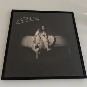 Inramad billie eilish autograf, signerad på fryshuset när hon hade konsert där! Har videobevis så är du intresserad av att köpa så skickar jag såklart videobevis på att det är äkta ❤️ ge prisförslag, men inga skambud <3