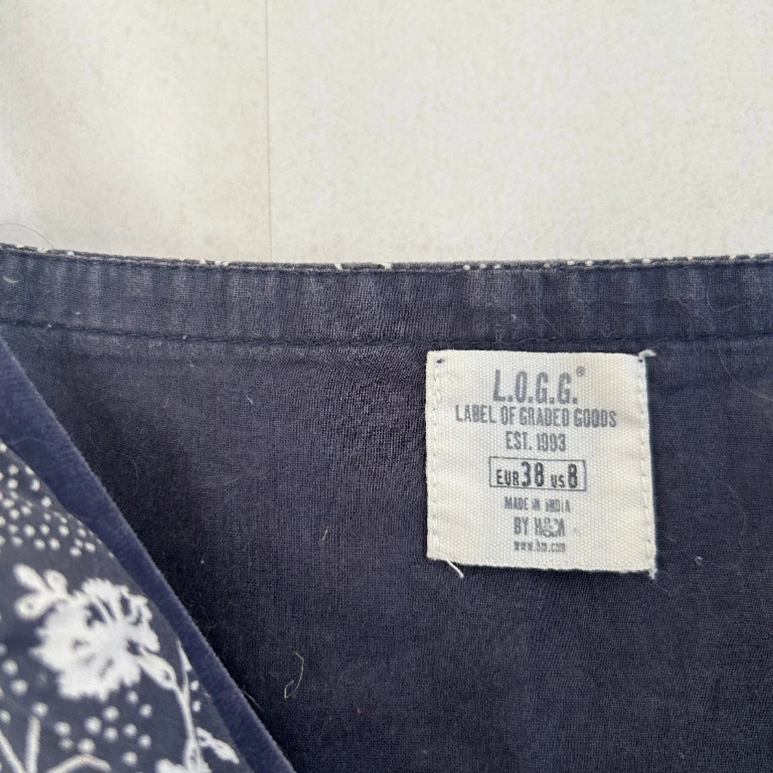 💙söt blommig klänning från h&m💙 - 90