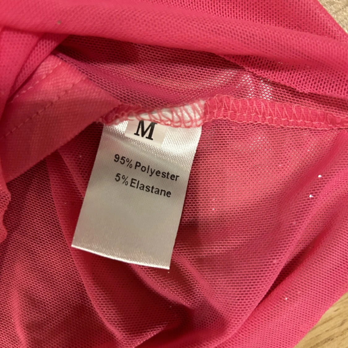 Rosa glittrig set - 90