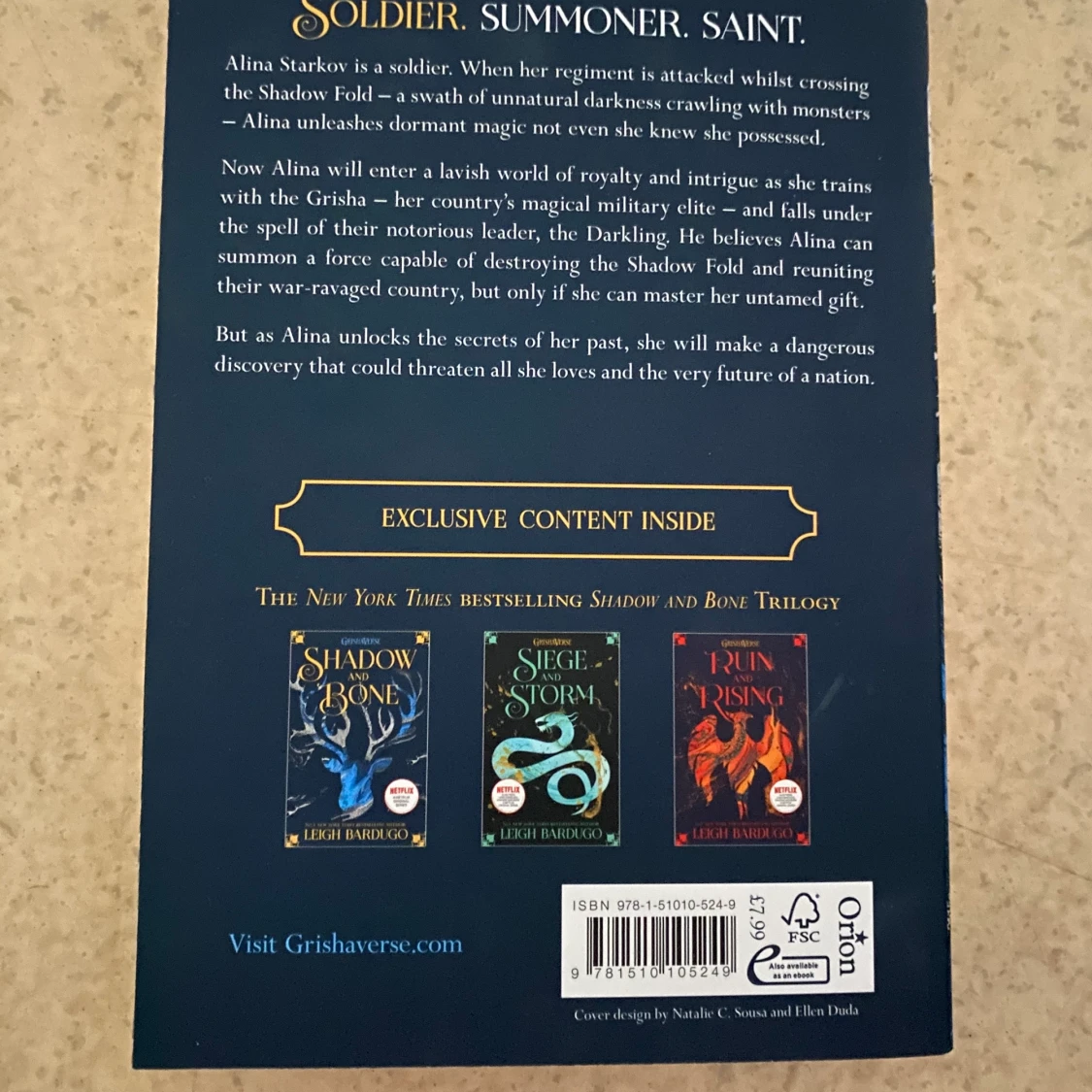 Shadow and bone av  Leigh Bardugo  - 90