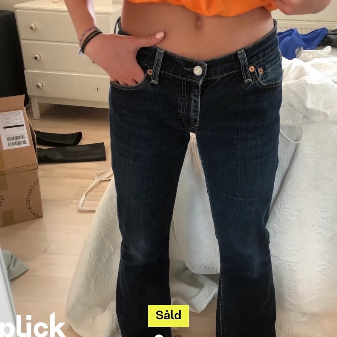 Lågmidjade Lewis jeans 