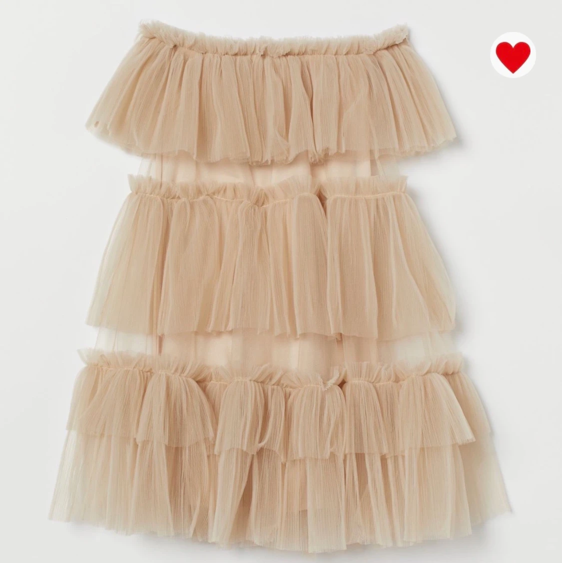 Tyllklänning, strl M - 90