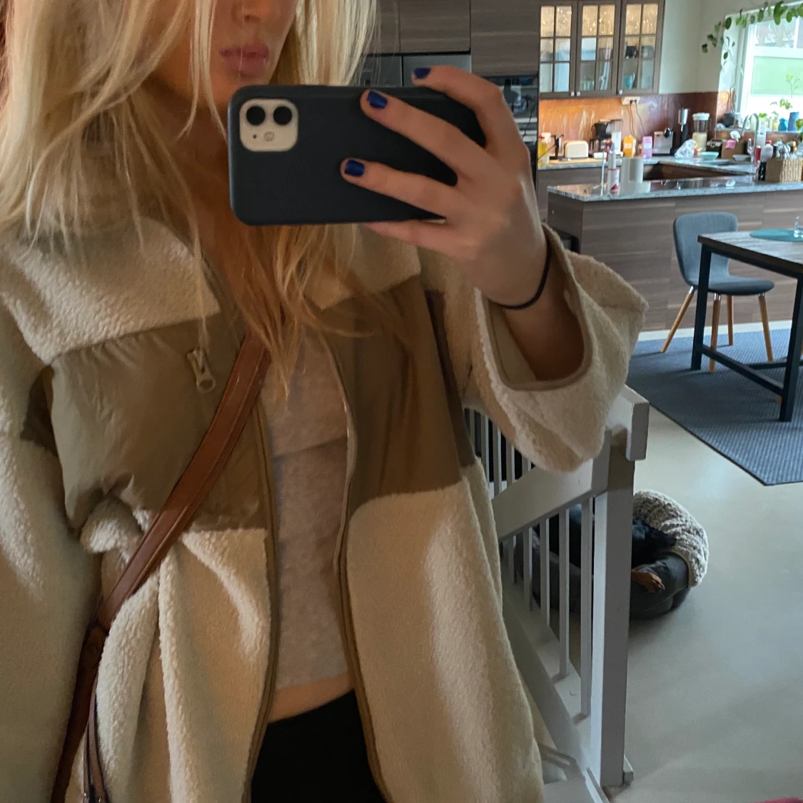 Fleecejacka ifrån hm!  - 90