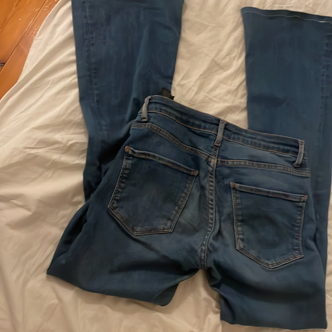 Lågmidjade blå jeans - 90