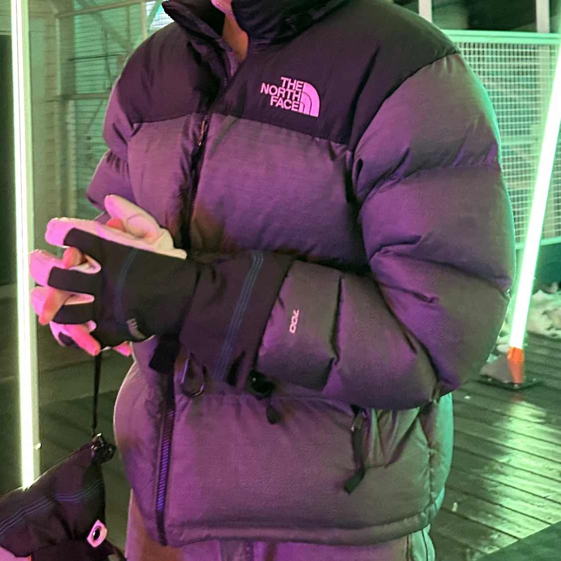 The north face puffer jacket