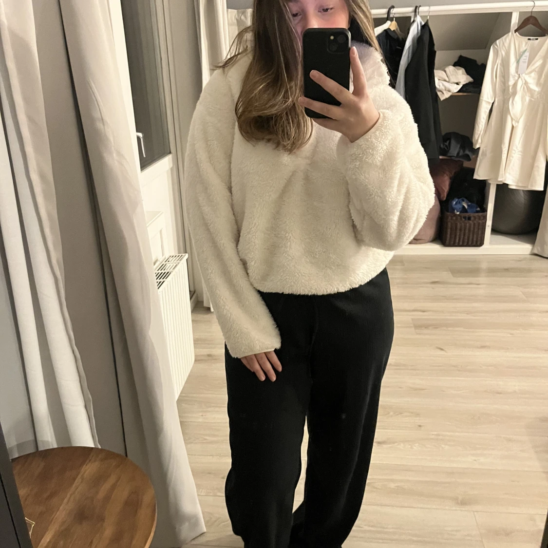 Tjock fluffig tröja 