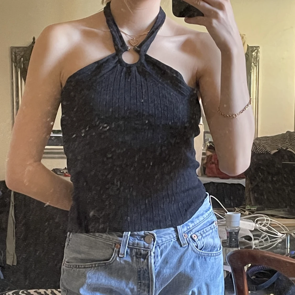 Y2k festlig topp  - 91