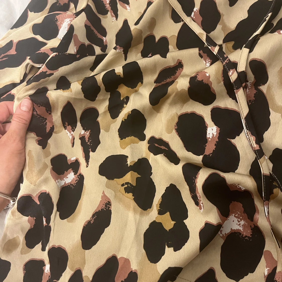 Blus leopard tröja  - 91