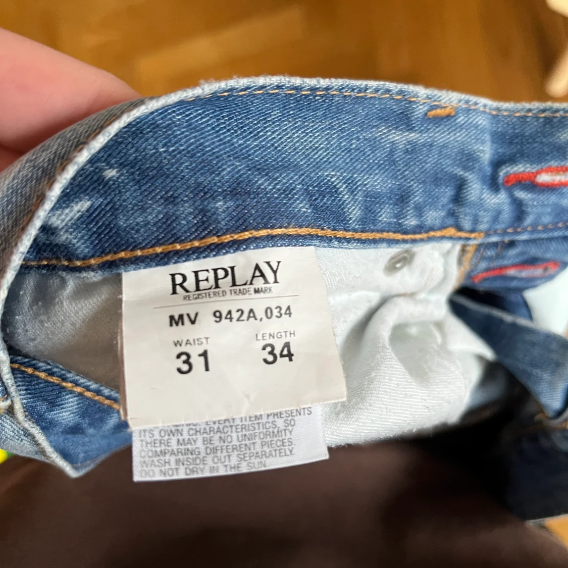 Replay Blue Jeans Strl 31/34 - 91