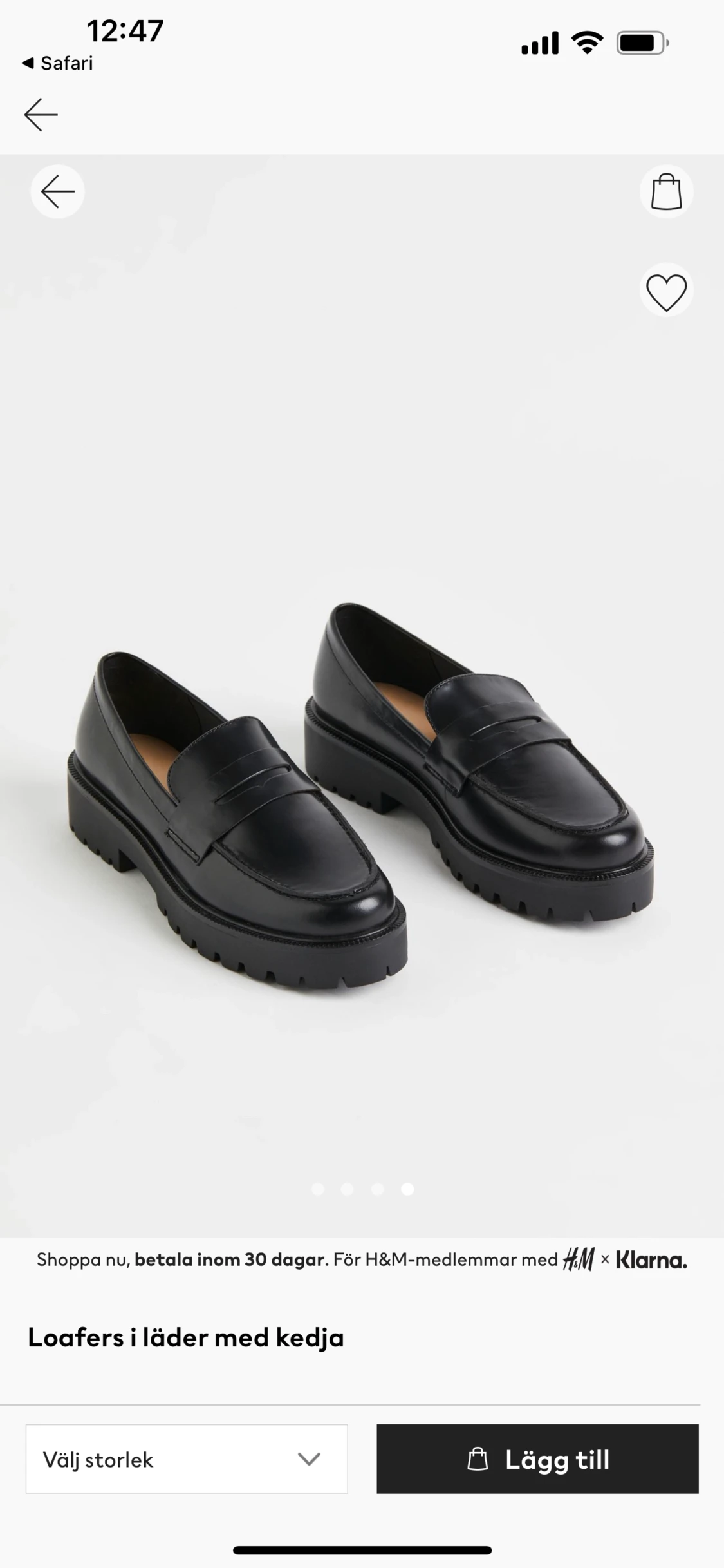Chunky loafers  - 90