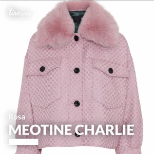 Meotine jacka rosa  - Säljer min fina Meotinejacka som jag köpte februari i år från hemsidan, den är i bra skick och är endast använd ett fåtal gånger (lånade bilder) vid intresse skickar jag självklart fler bilder💕💕💕 kan byta mot en annan färg💕