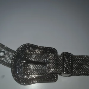 Metall bälte - Onesize bälte som är glitrig med ritningar på