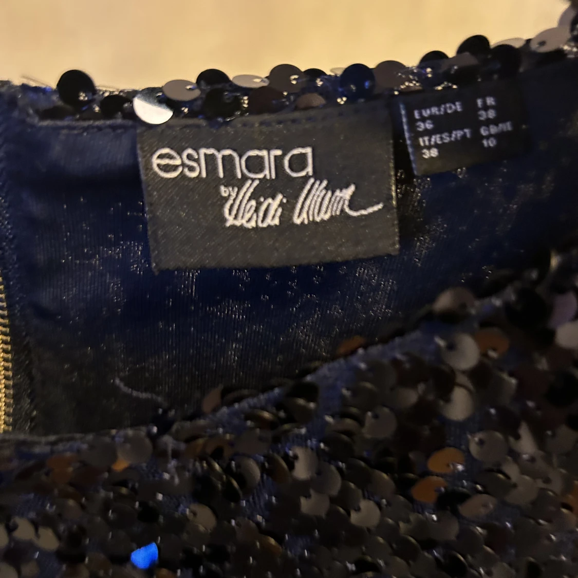 Glitter klänning - 90