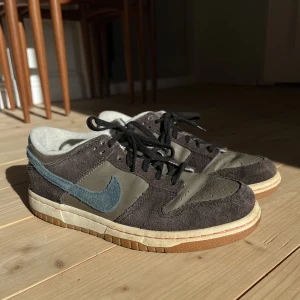 Nike dunk Ironstone Slate Blue (2011) - Riktigt ovanliga låga Nike Dunks från 2011 i bra skick. Orginalskosnören i röd färg ingår. Tar endast swish och köpare står för frakt