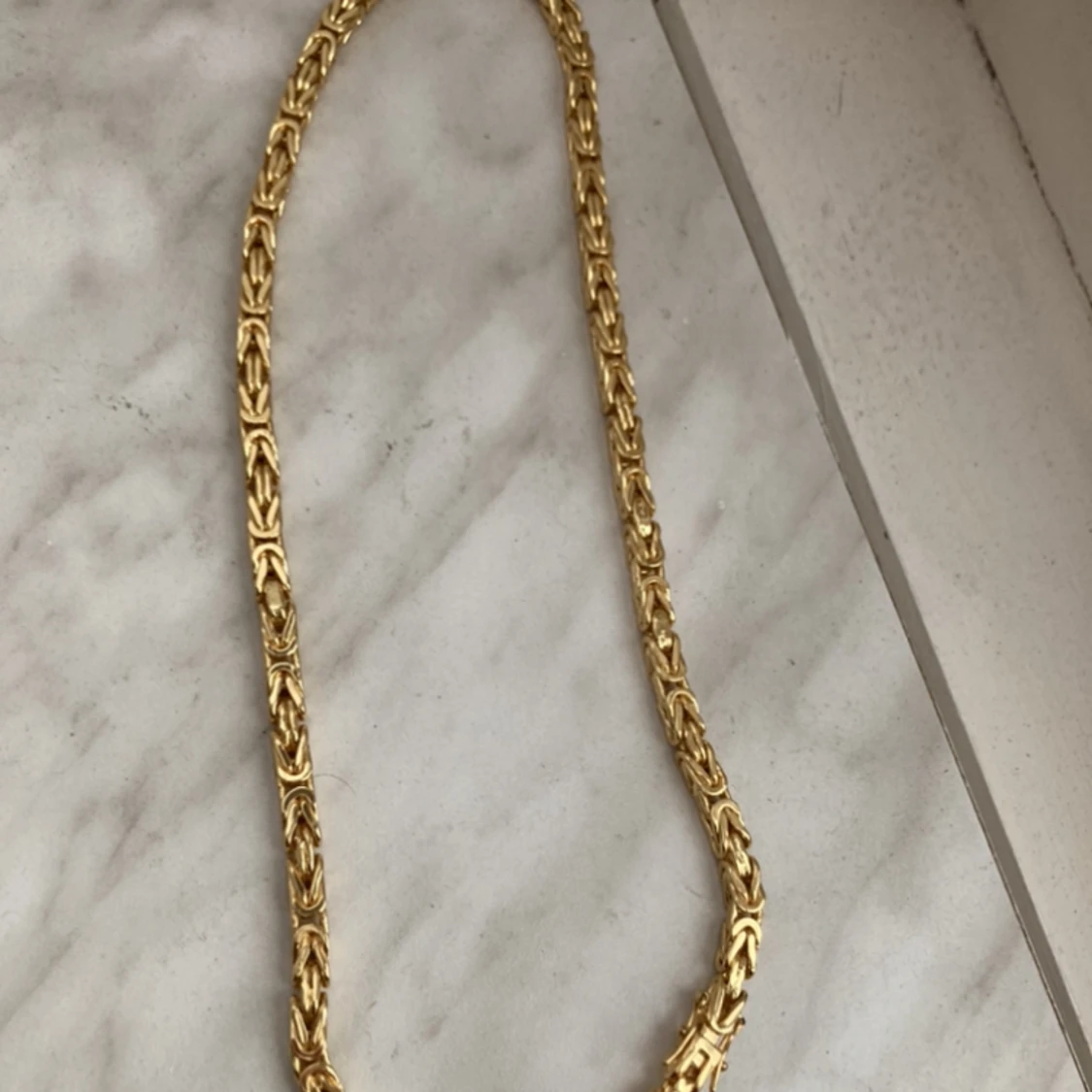 18K platterad Kejsarlänk från kejsar - 90