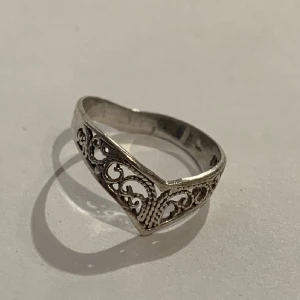 Äkta silverring! - Fint skick i silver!