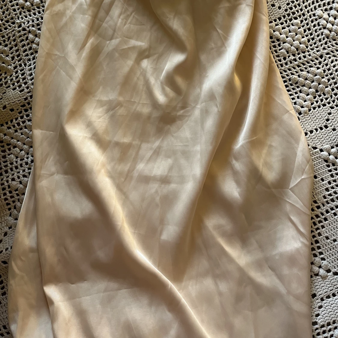 satin klänning  - 91