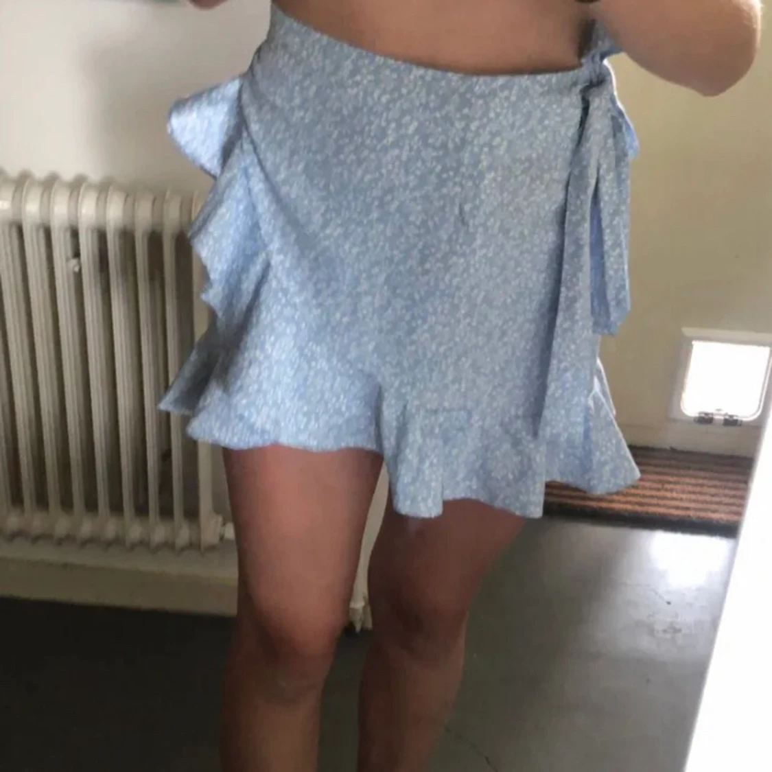 Blå kjol från shein