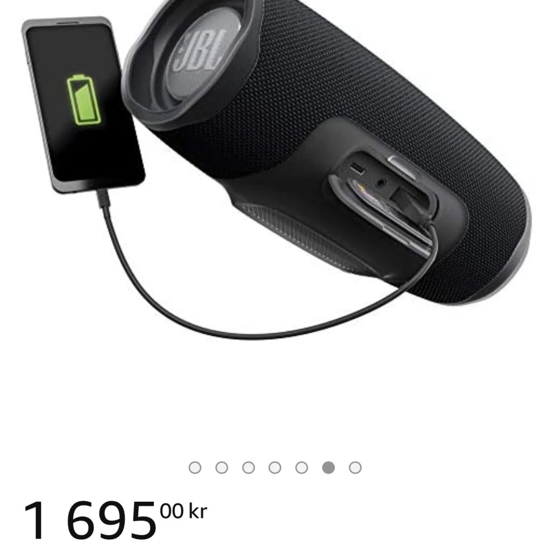 Jbl charge4 högtalare, Funkar felfritt   - 90