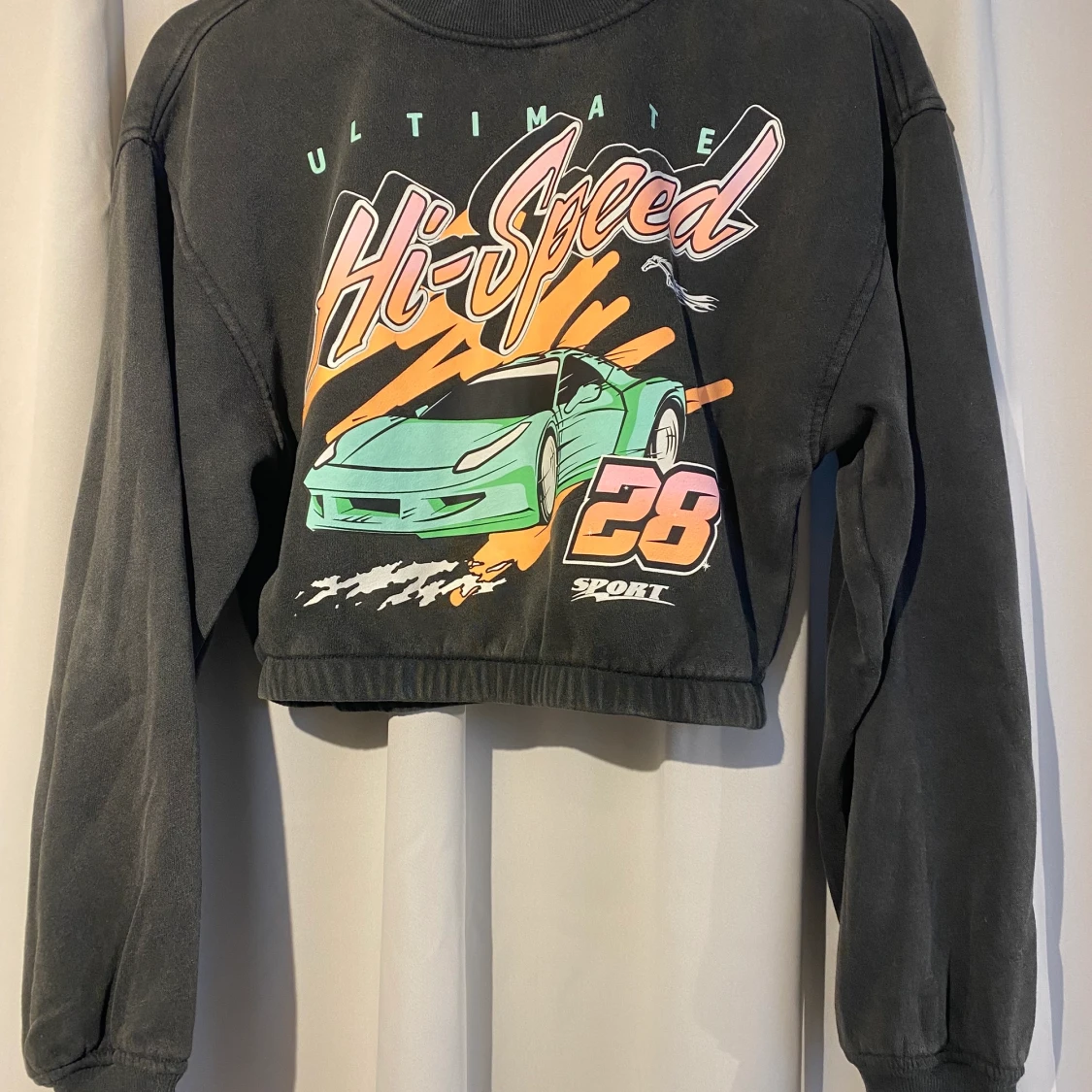 H&M croppad sweatshirt stl xs - 90