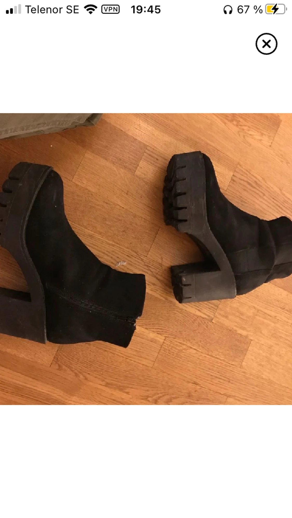 Stövletter platåsula  - 90