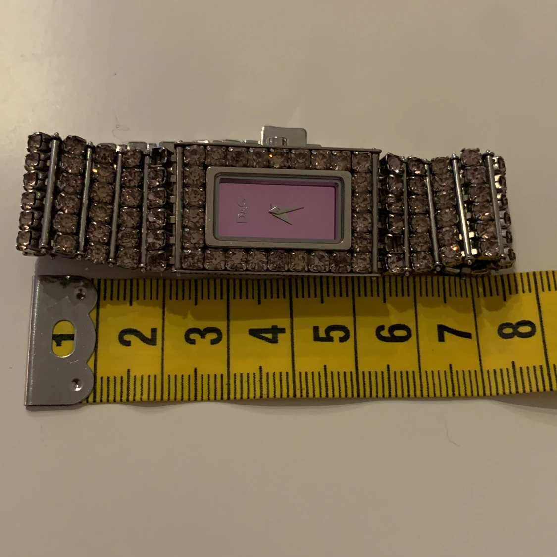 DOLCE & GABBANA SWARIVSKI CRYSTALS WATCH D&G - 91