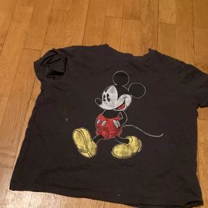 Tröja med tryck  - Tröja med tryck storlek M från H&M med mussepigg på