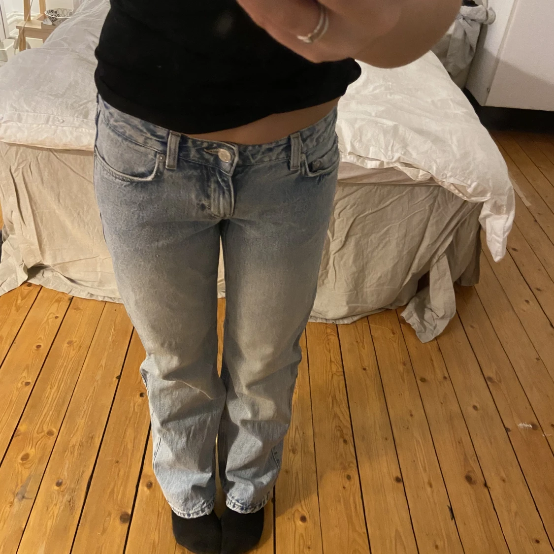 Lågmidjade jeans 