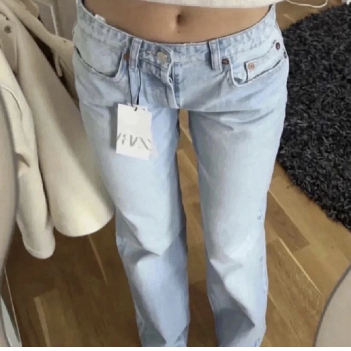 Midrise jeans från Zara