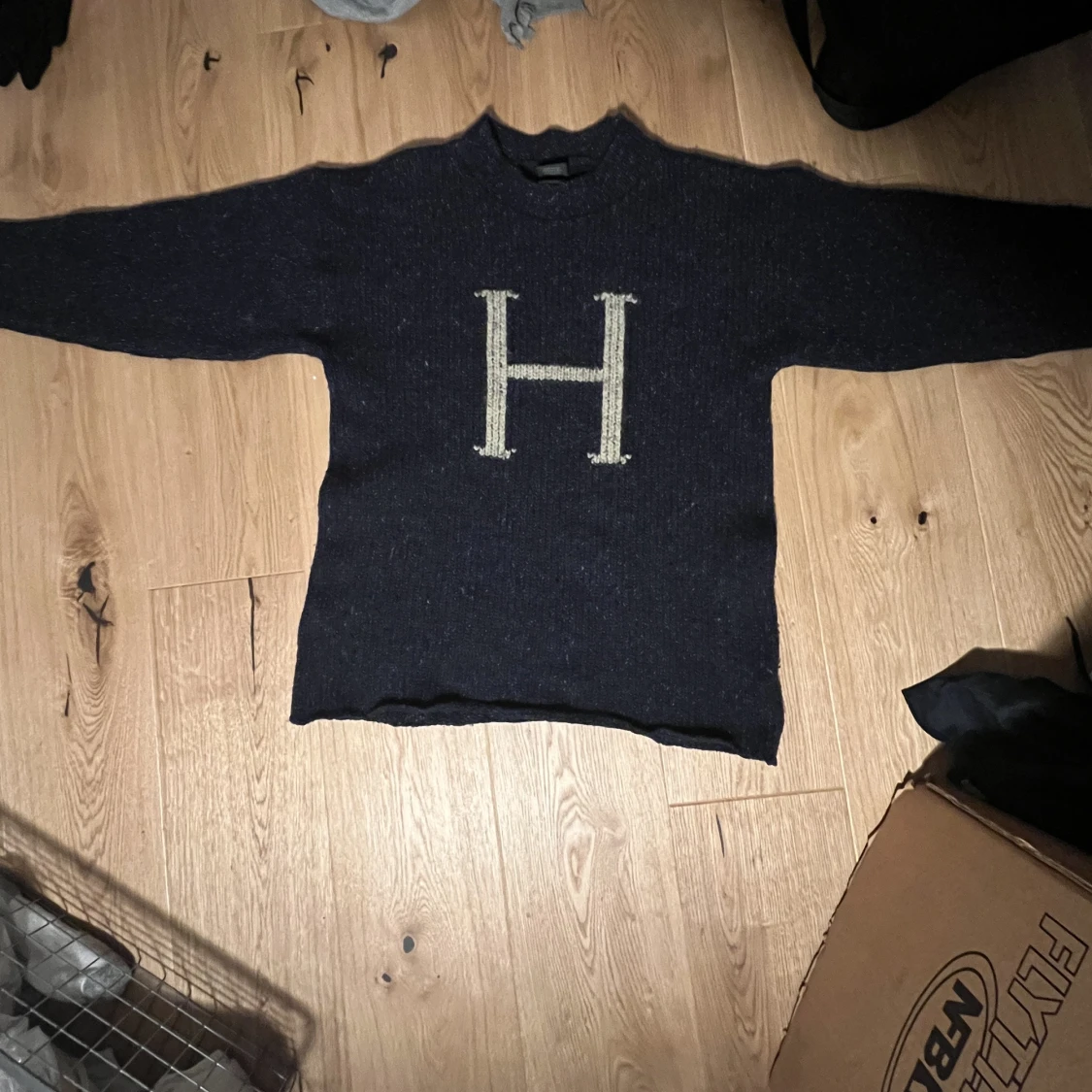 Harry potter stickad tröja.