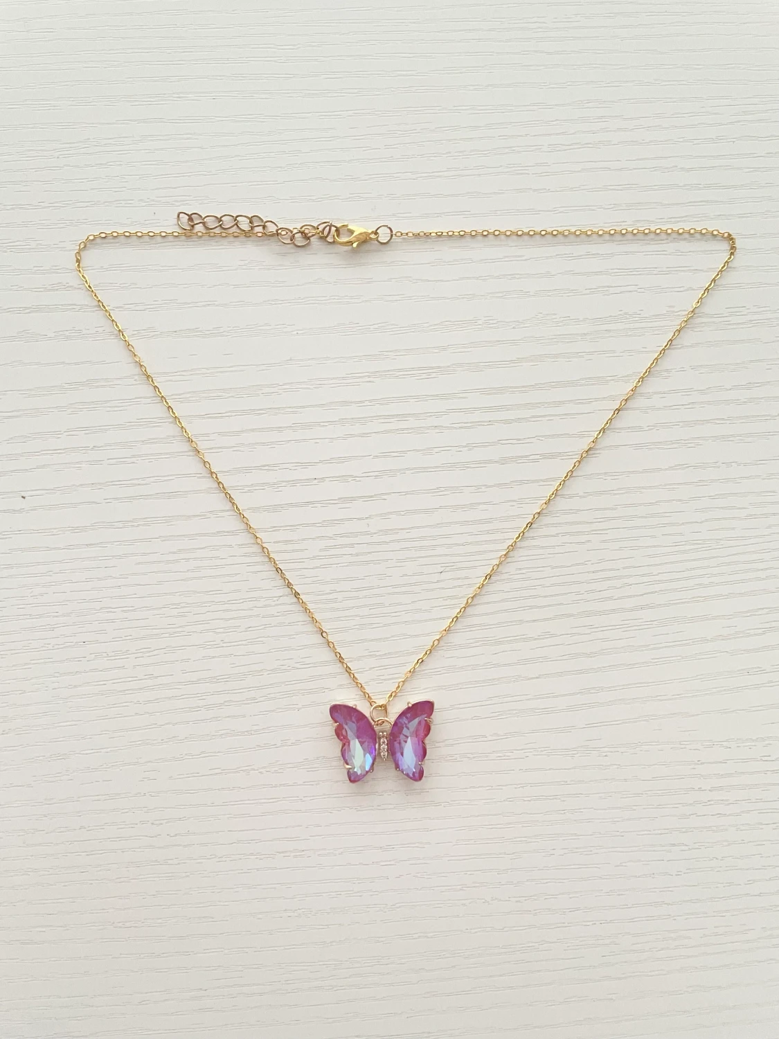 ~ Diamant Fjärils Halsband~(styck pris) - 91