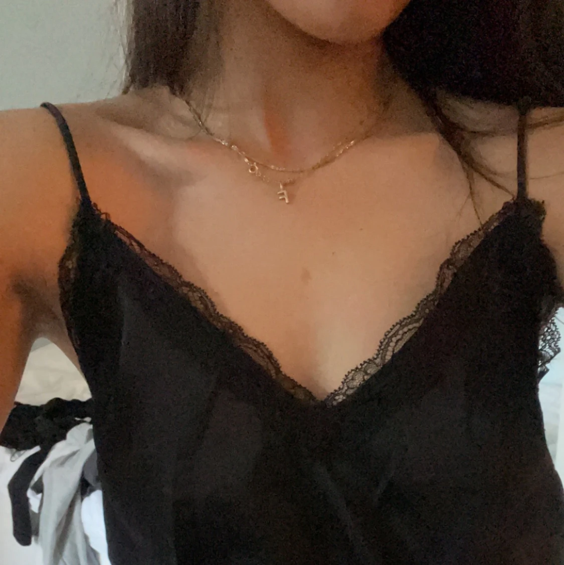 Enkel satin klänning!  - 90