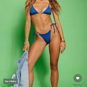 Hanna schönberg bikini set NYTT - Säljer detta superfina bikinisettet från Hanna schönbergs kollektion med NAKD förra sommaren. Det är aldrig använt, bara testat och alla lappar är kvar. Båda delar är i storlek M💘💘❤️🧡