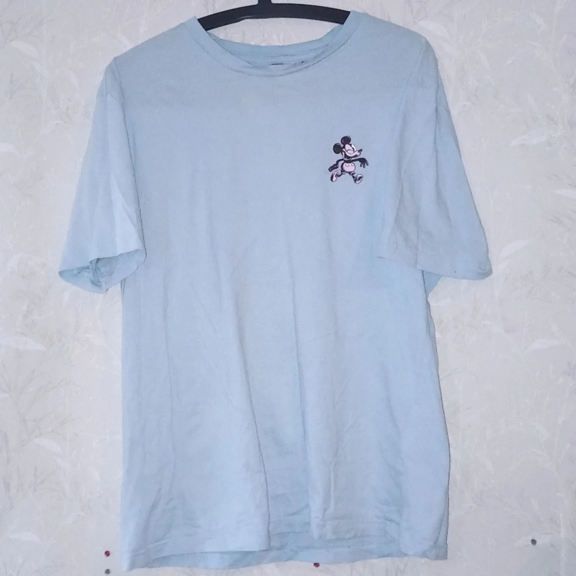 Blå mickey mouse T-shirt