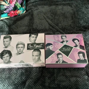 One direction lådor - Gamla parfym lådor. Dom är tomma Båda för 30kr