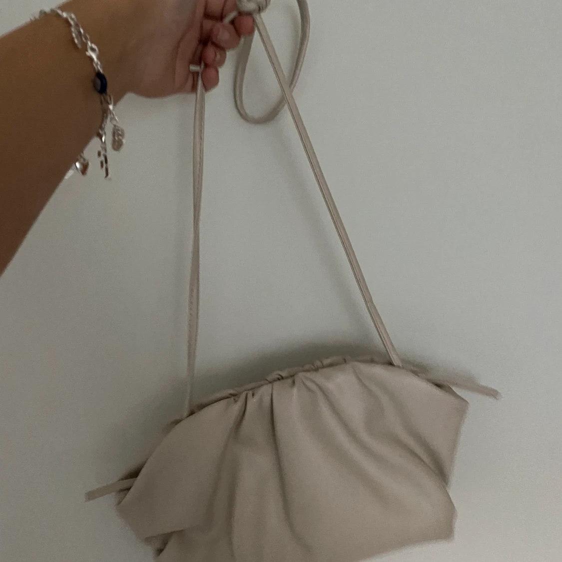 Beige handväska - 90