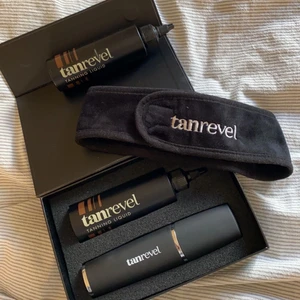 Tanrevel PRO - säljer en Tanrevel PRO som endast är testad, med följer 1,5 flaska med färgen tanning liquid och ett hårband. Köpt för 1500 säljer för 600!🥰