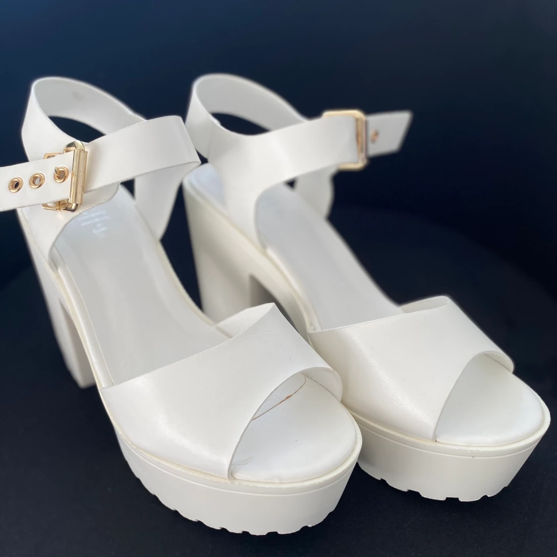 Duffy Sandaletter - Heels: White / Vit