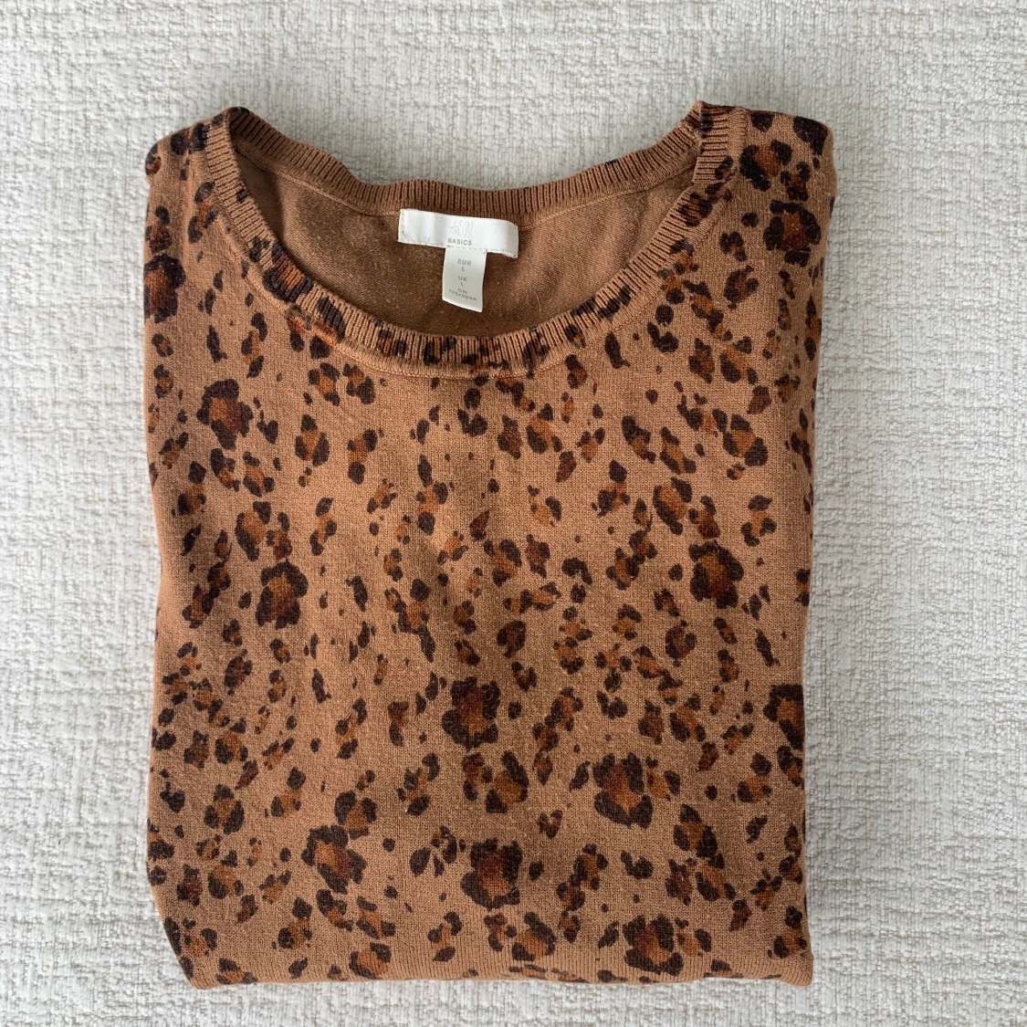 Stickad topp stl. L - 90