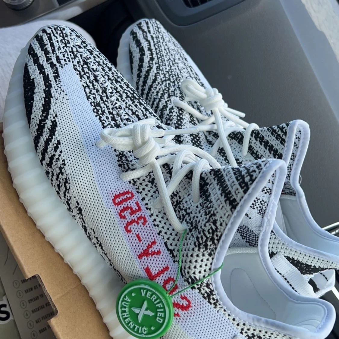 Jeezy zebra helt äkta 