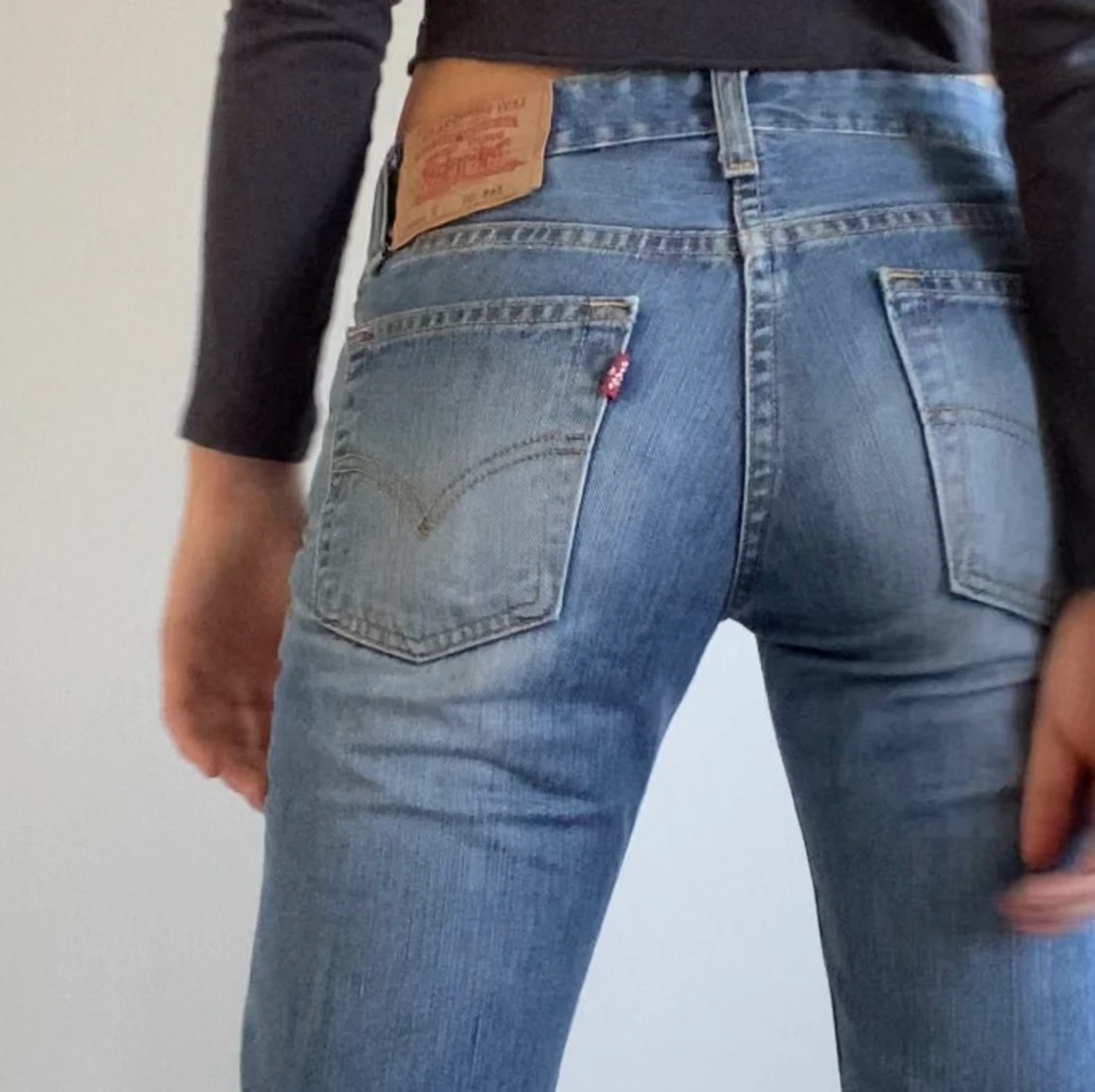 Lågmidjade levis jeans - 90